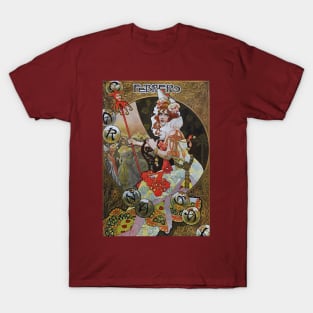 Vintage Victorian Calendar Art February T-Shirt